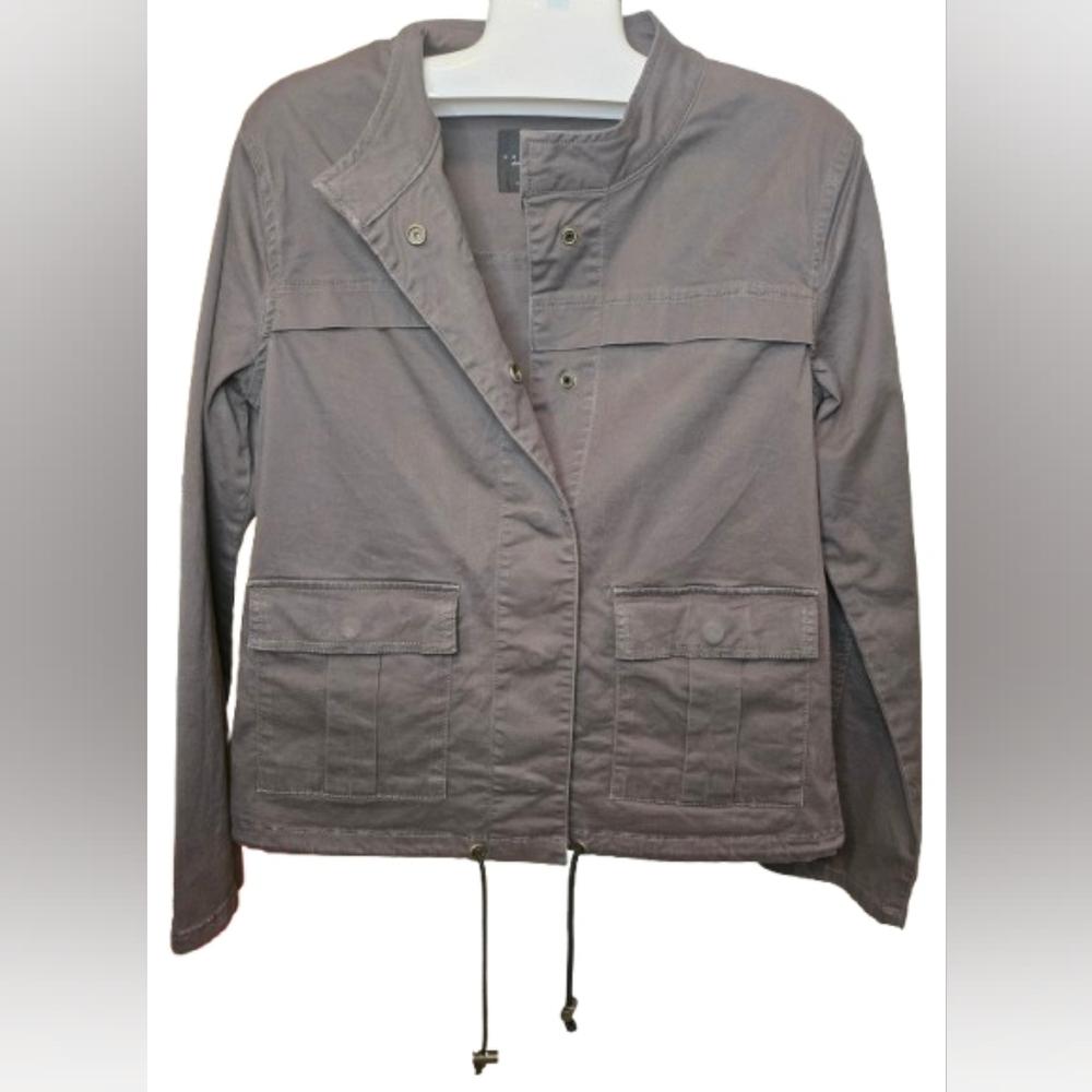 Sanctuary Women's Utility Jacket‎ With Snap Closure